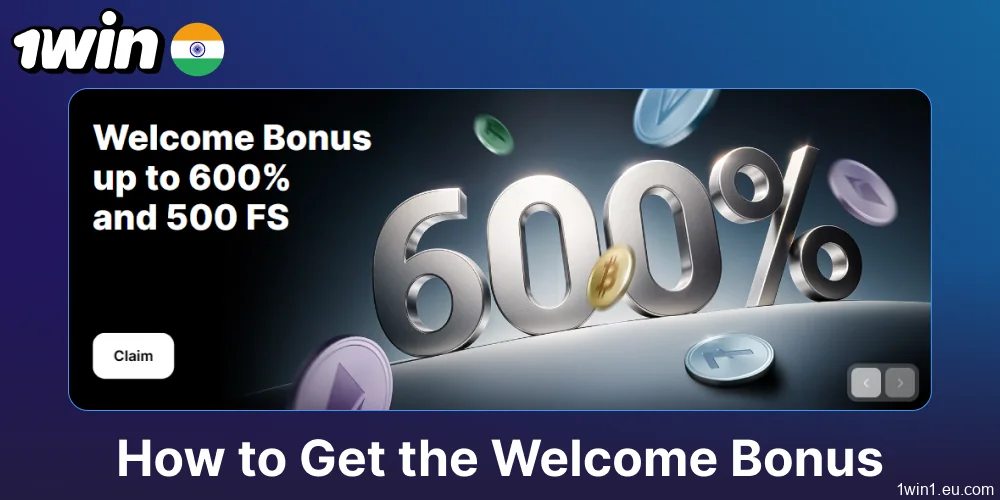 Guide on receiving a welcome bonus for players from India