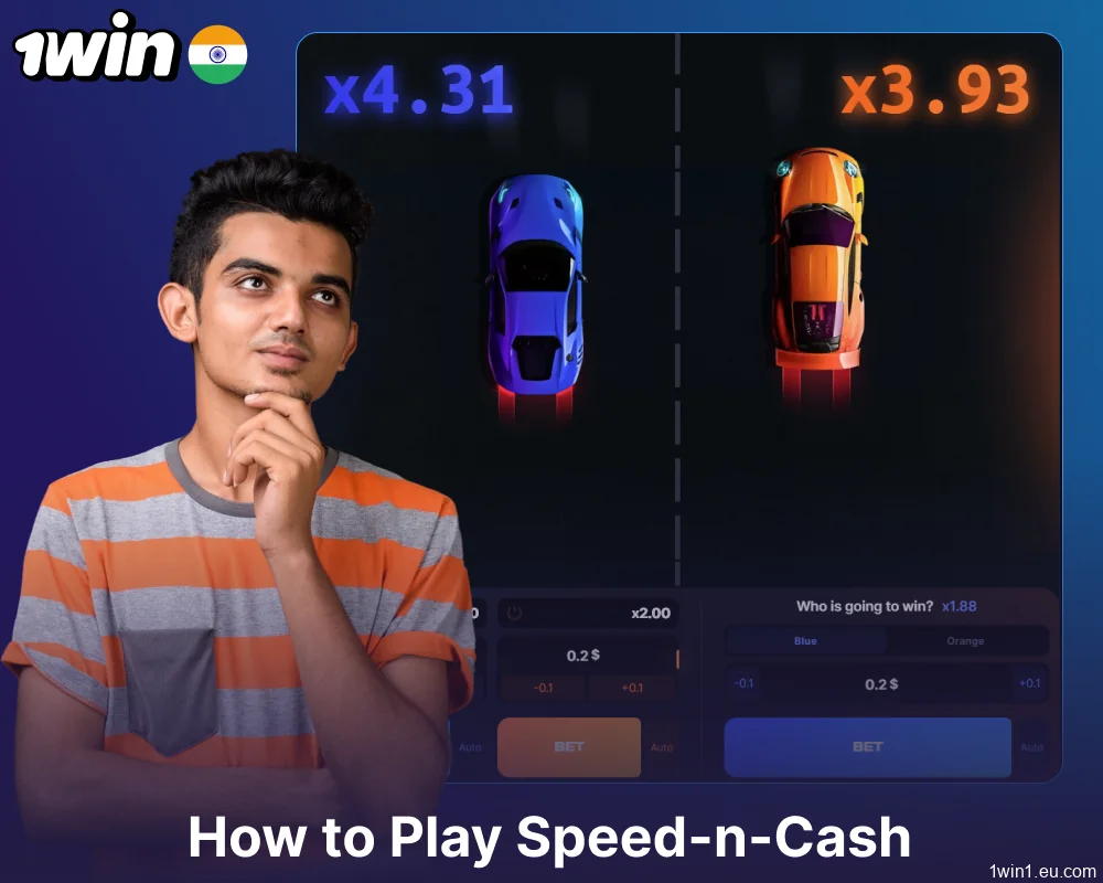 Guide on playing Speed-n-Cash on 1win for players from India