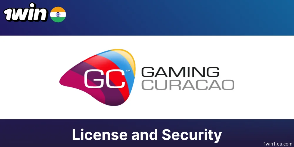 1win licence and security services in India
