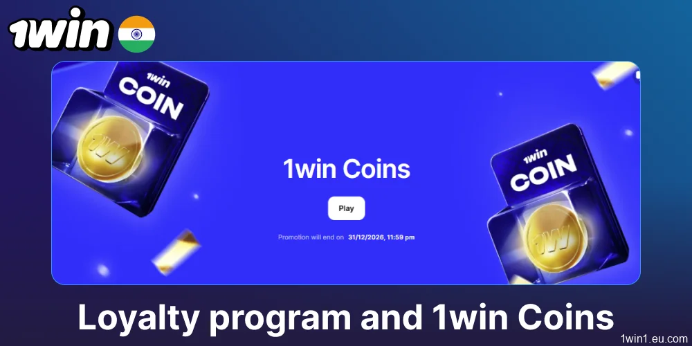 1win loyalty program for gamblers from India
