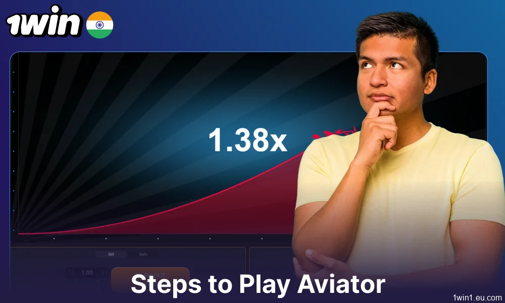 Guide on starting to play Aviator on 1win for players from India
