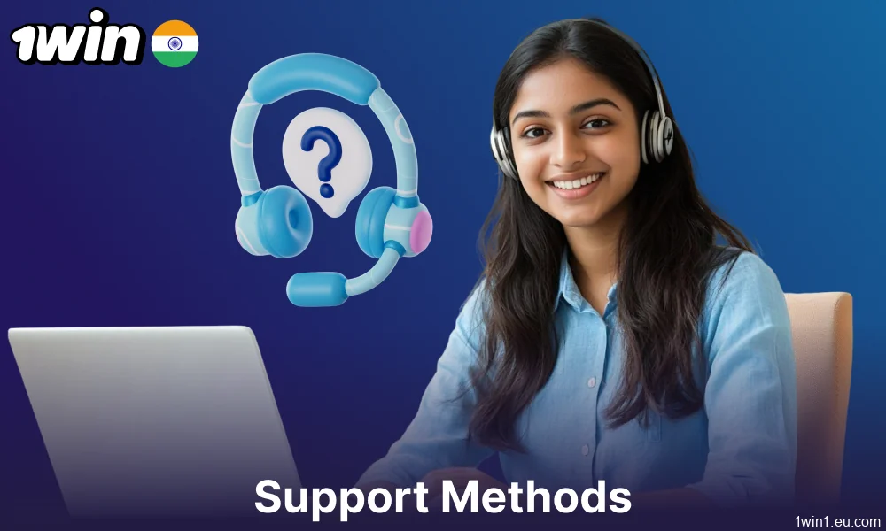 1win customer support services for players from India