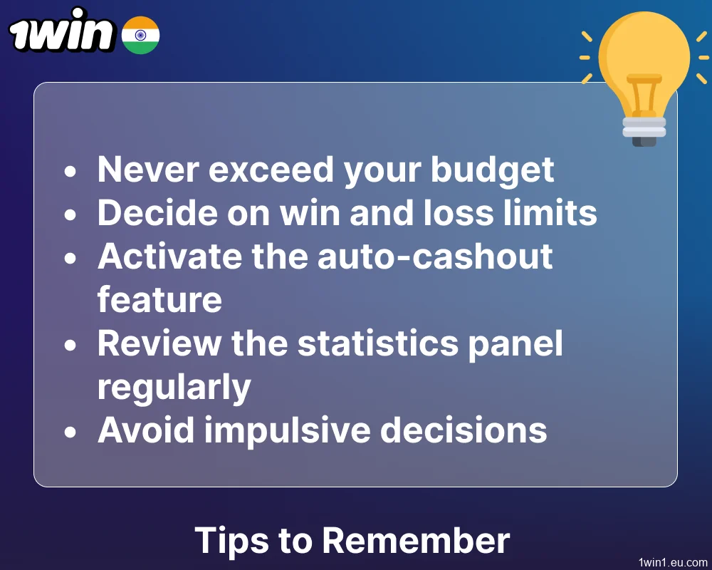 Tips and advice for playing the Lucky Jet game on 1win successfully